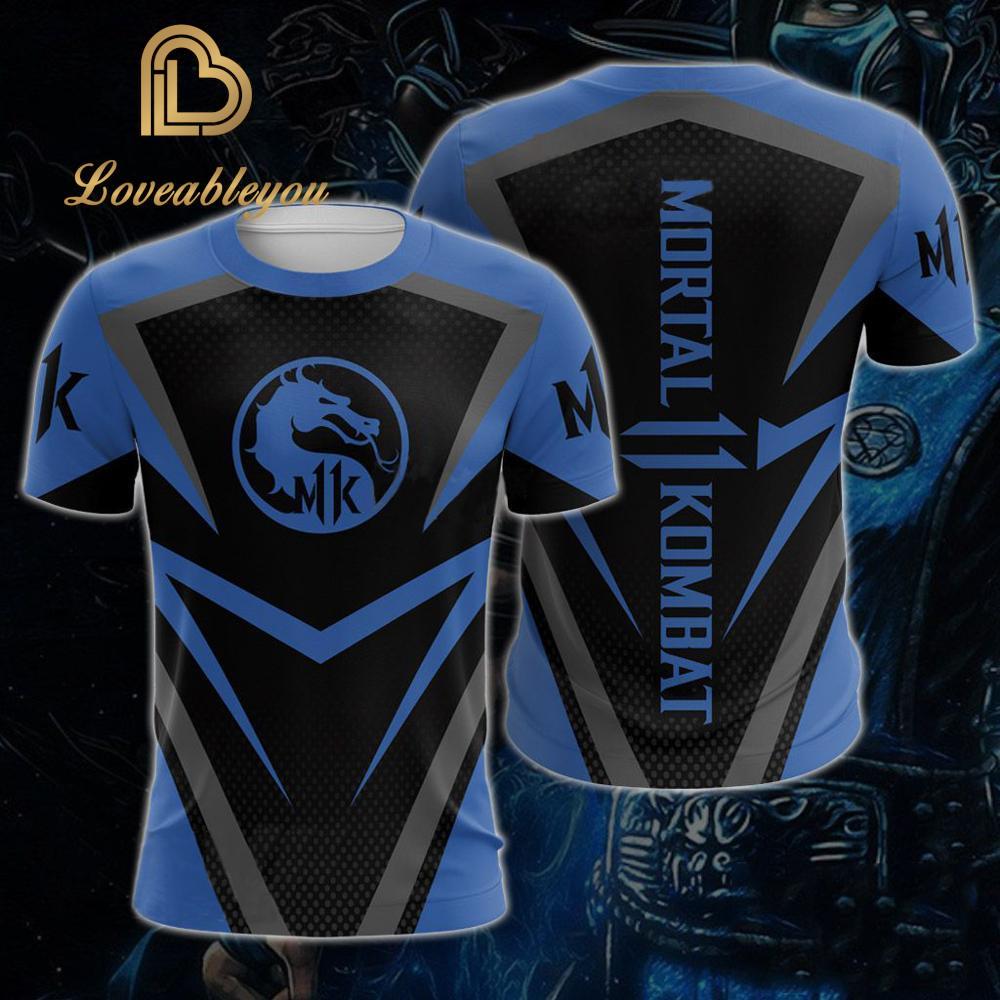 Game Mortal Kombat 11 3D ª Ҹ Ƽ   μ Mortal Kombat 11 T shirts 2019 Fashion Tops Tees